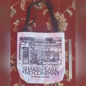 Shakespeare and Company 16" Tote bag